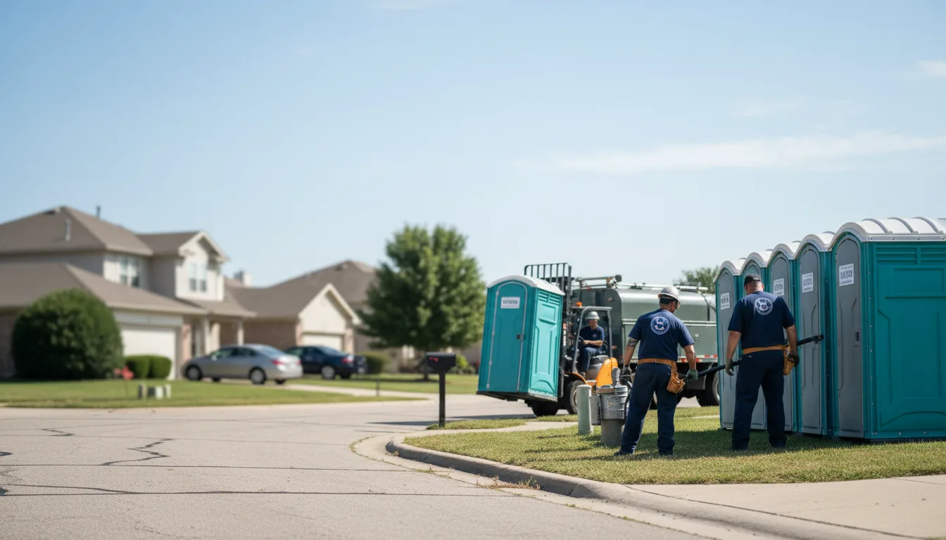 Porta Potty Rental in Chester, WV near me